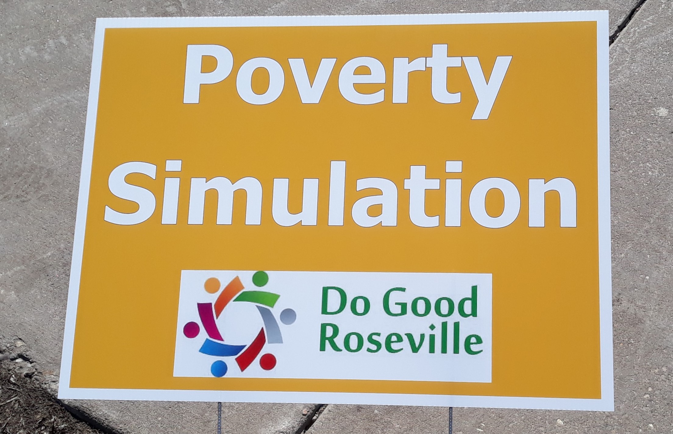 Poverty Simulation Do Good Roseville